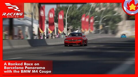 A Ranked Race on Barcelona Panorama with the BMW M4 Coupe | Racing Master