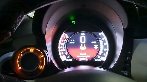 Startup procedures. Not of a fighterjet but an Abarth 595C MTA Turismo ihiturbo Record Monza exhaust