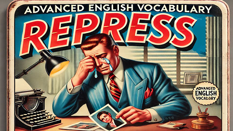 Vocabulary and Pronunciation "REPRESS" Advanced English