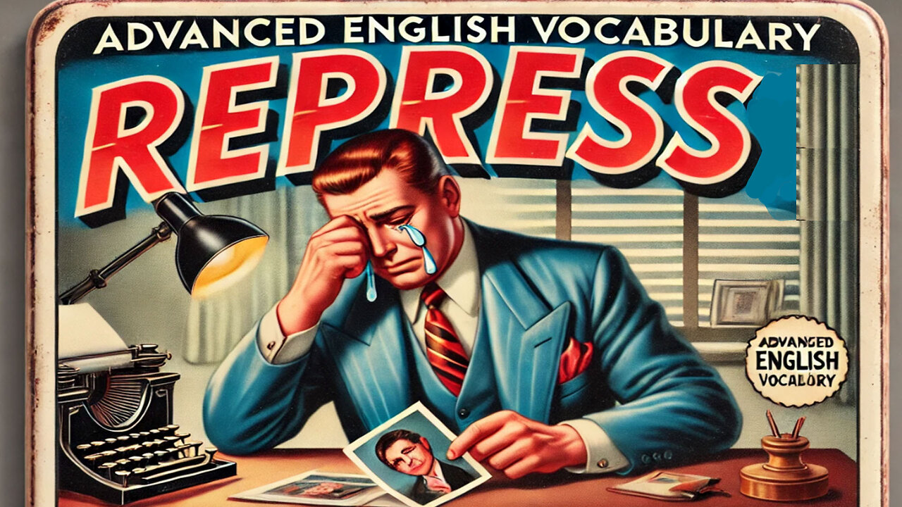 Vocabulary and Pronunciation "REPRESS" Advanced English