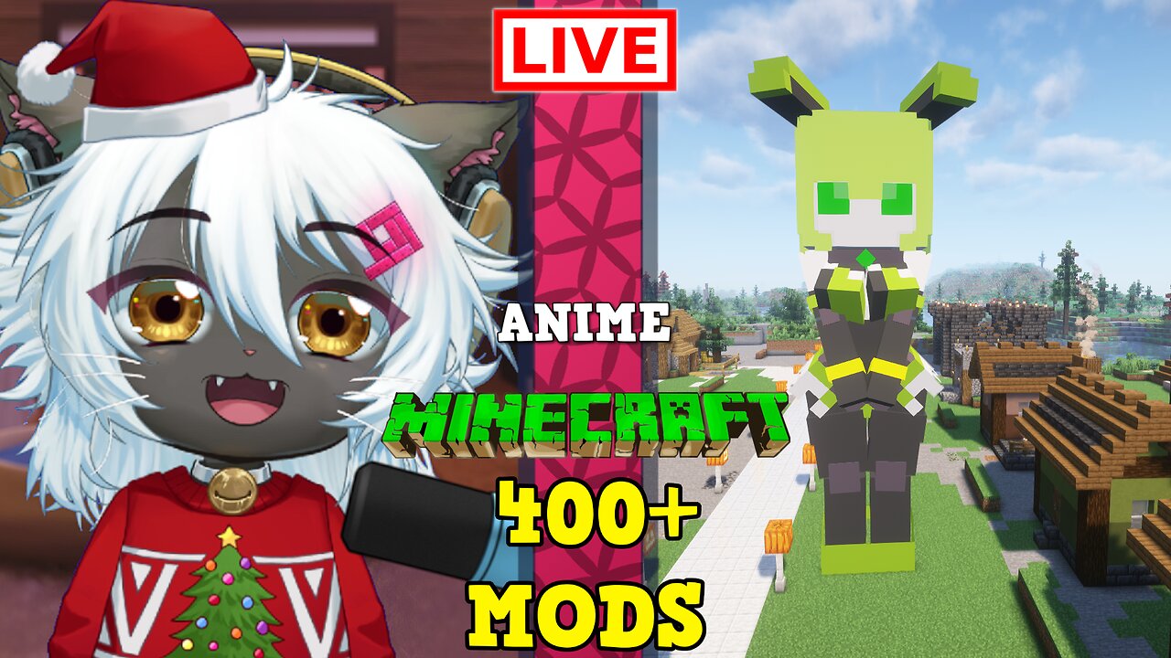 Anime Minecraft! New Minecraft Space Station!