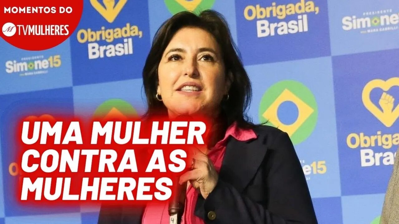 Simone Tebet, a latifundiária que não defende nem de longe as mulheres | Momentos do TV Mulheres