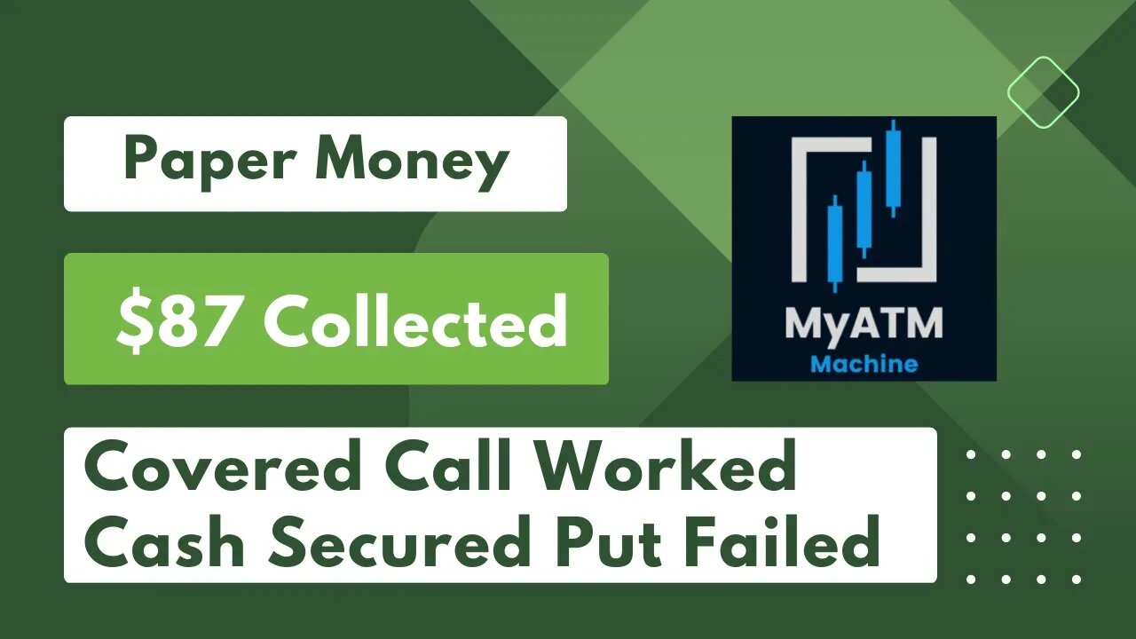 Covered Call Option Strategy | Cash Secured Put Failure | Stock Tracking App | Track Cost Basis