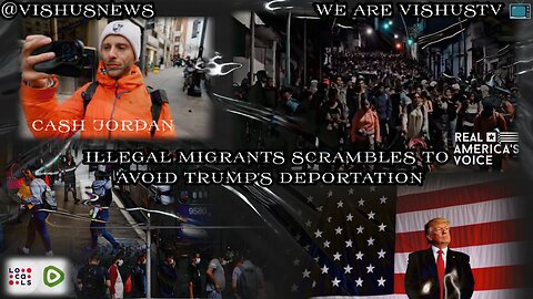 Illegal Migrants Scrambling To Avoid Trump's Deportation... #VishusTv 📺