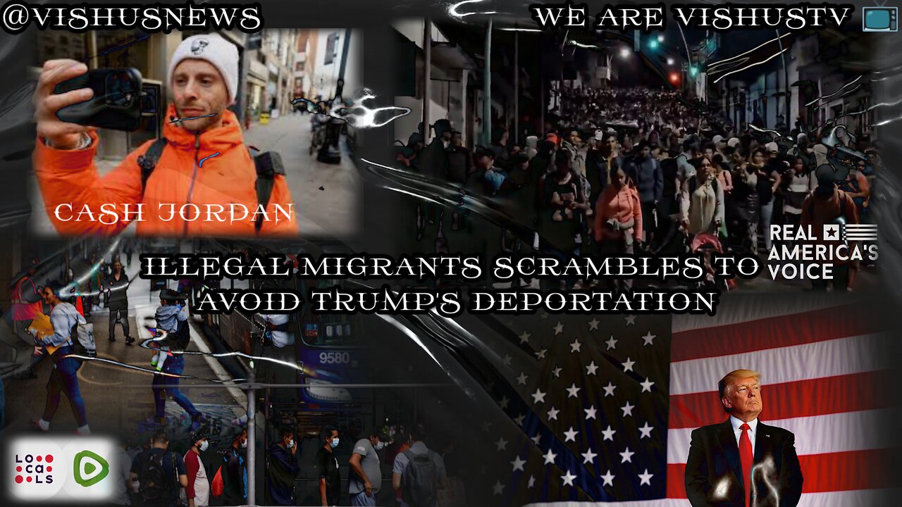 Illegal Migrants Scrambling To Avoid Trump's Deportation... #VishusTv 📺