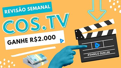 REVISÃO SEMANAL DIVULGANDO CANAIS.#GANHE R$2.000,00