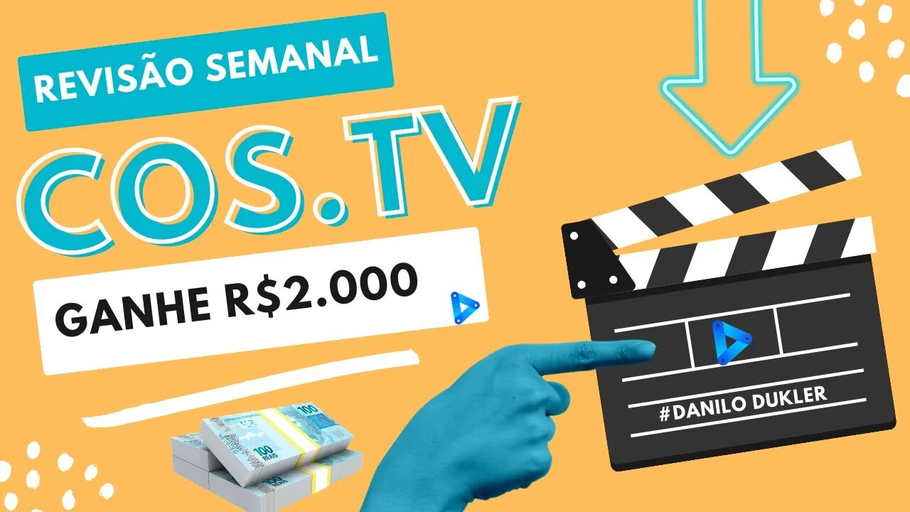 REVISÃO SEMANAL DIVULGANDO CANAIS.#GANHE R$2.000,00