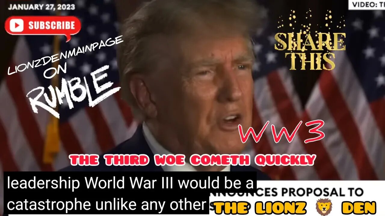 THE BURDEN OF BABYLON: "BEHOLD THE 3RD WOE COMETH QUICKLY!!" #ww3 #armageddon #trump #prophecy