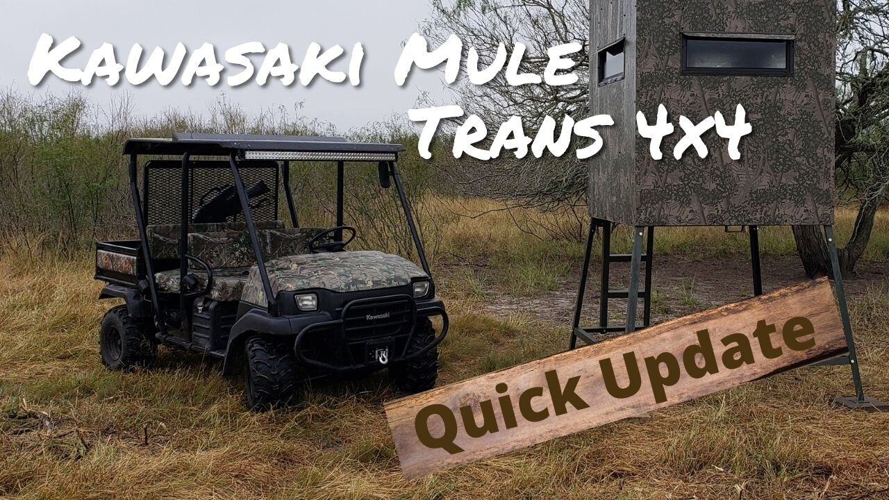 2008 Kawasaki Mule Trans 4x4 Quick Update