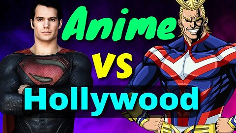 Anime vs Hollywood . . .