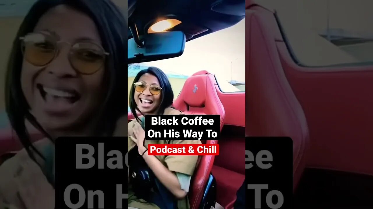 black coffee on the way to podcast and chill with macG
