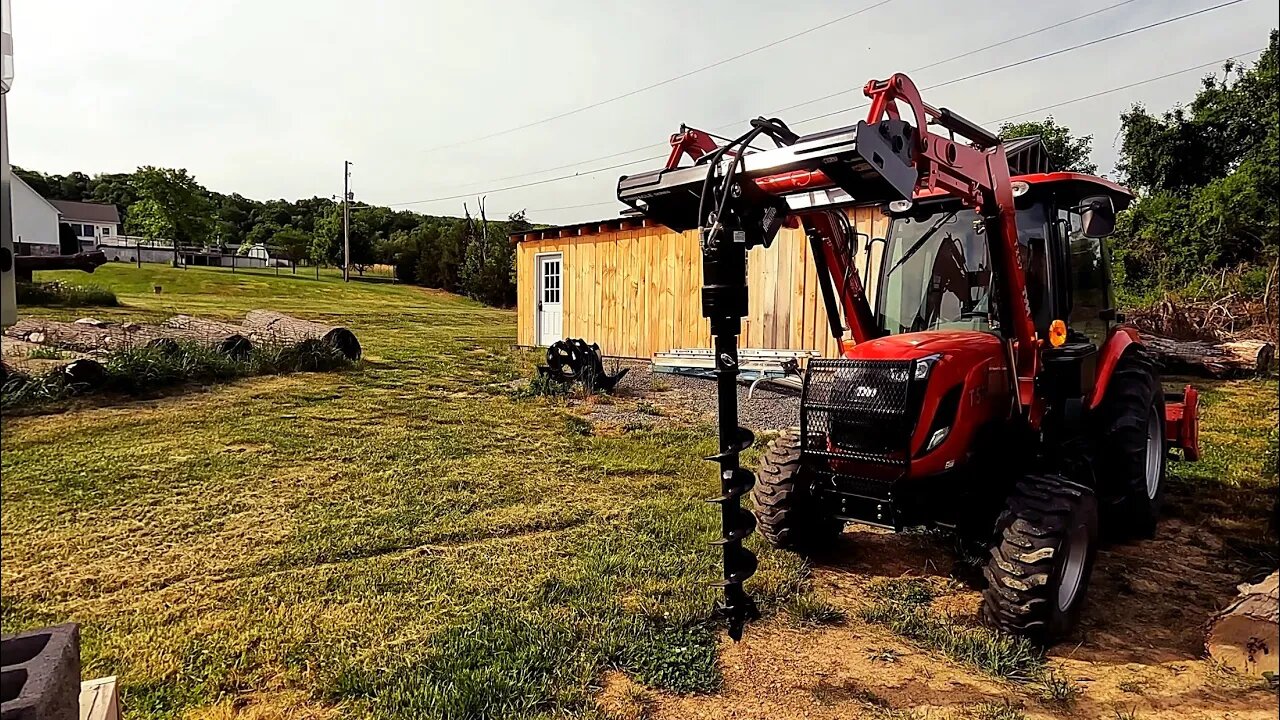 You’ve Probably Never Seen An Auger Like This On A Tractor Before