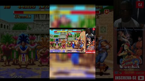 Chunli enfrenta T. Hawk em Super Street Fighter II para o Mega Drive #shorts