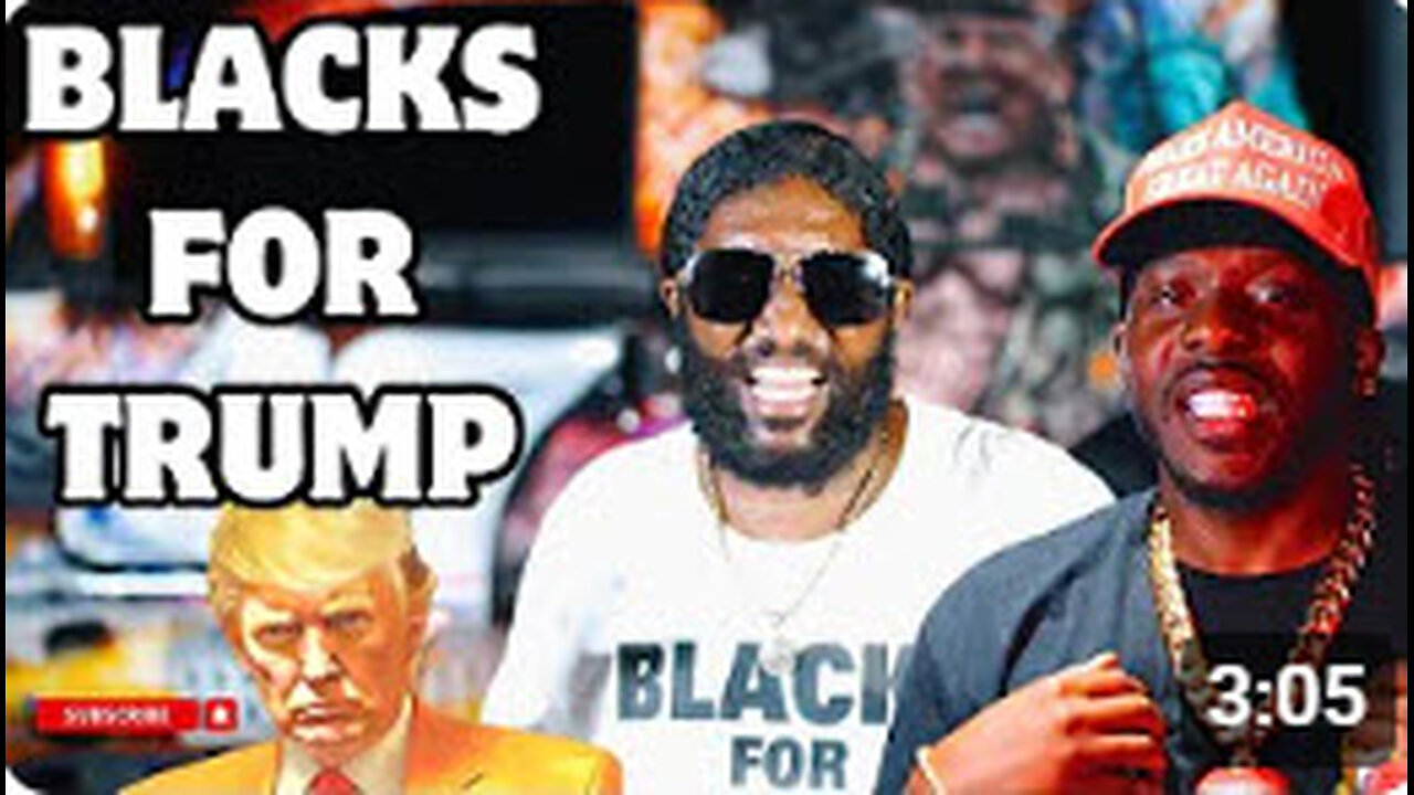 BLACKS FOR TRUMP! VIDEO