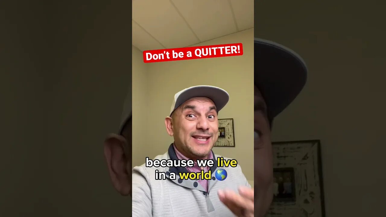 DON’T be so QUICK to QUIT! #christianmotivation #shorts #overcome