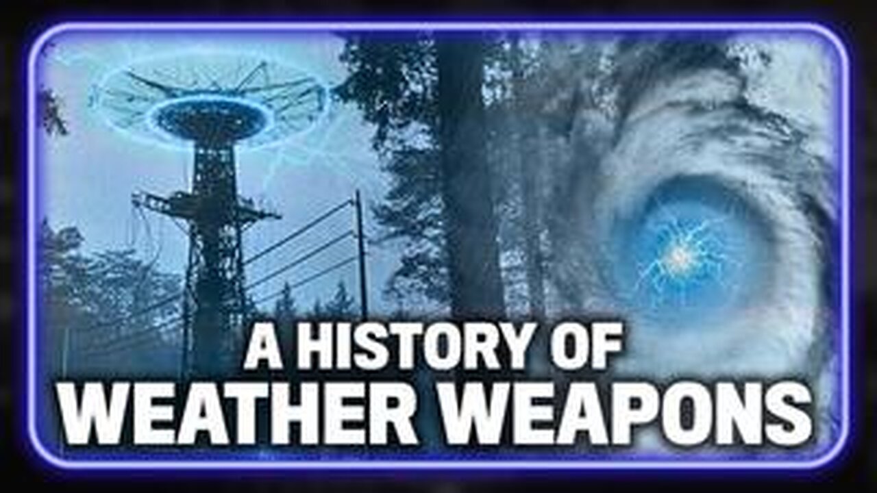 Secret History Of Weather Weapons That Appear To Be Used On Hurricane Helene