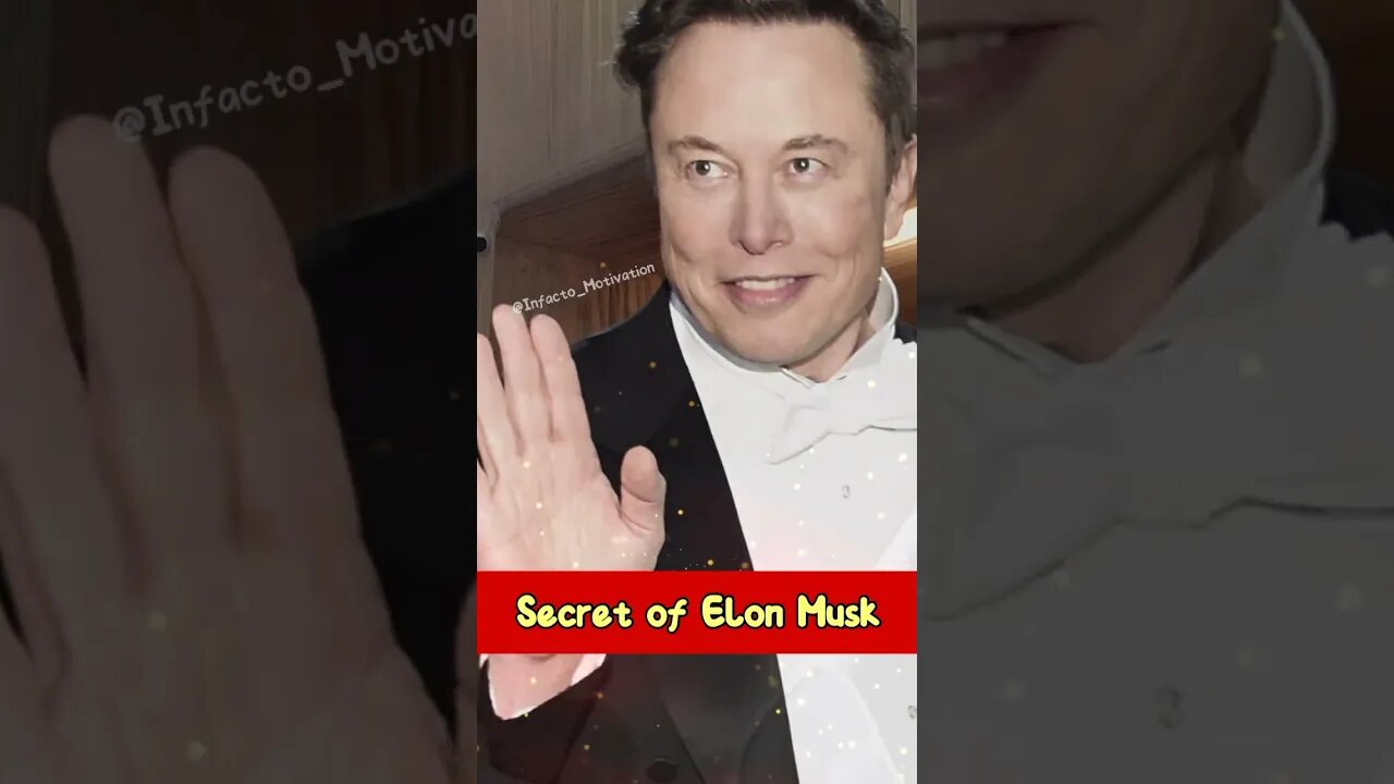 Elon Musk Success Secret #shorts #youtubeshorts #elonmusk #success