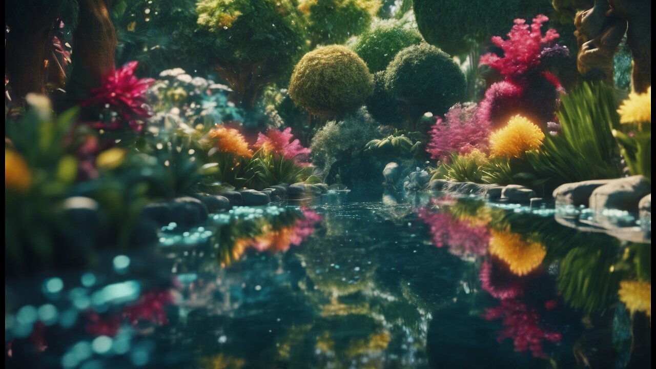 Two Minutes of Beautiful Secret Gardens: A.I. Renderings & Visualizations - Eden