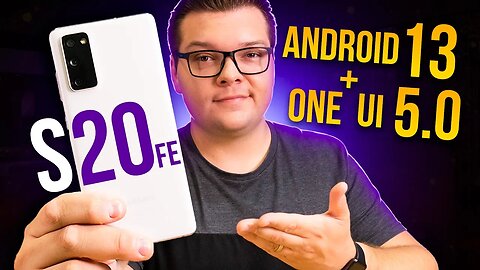 CHEGOU! S20 FE com ANDROID 13 e ONE UI 5.0! MELHOROU MUITO!?