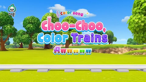 Choo-Choo, Color Trains Kids Rhymes