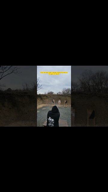 🤯🫡OBRPC #uspsa January Match Stage 07 Zach #unloadshowclear #ipsc