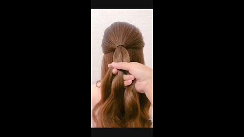 girl hairstyle #trending video