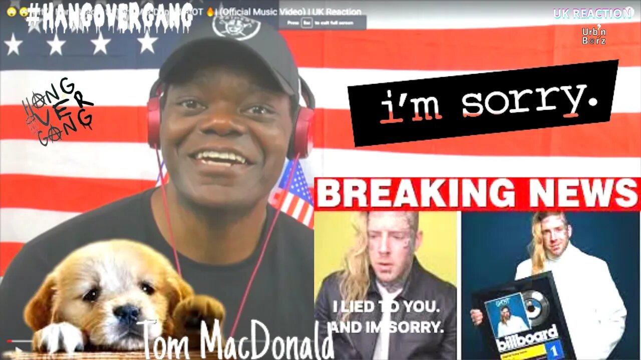 😆😆 Urb’n Barz Reacts to Tom MacDonald TOM MACDONALD APOLOGIZES| UK Reaction