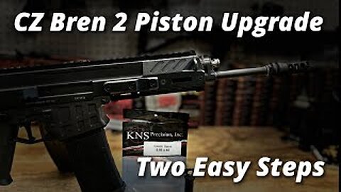 CZ Bren 2 | KNS Adjustable Pistons Installation