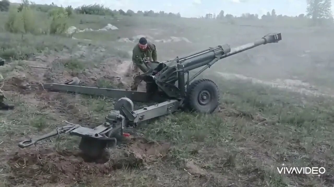 Super Rare Hybrid Mortar 120mm 2B16 Nona K In Action