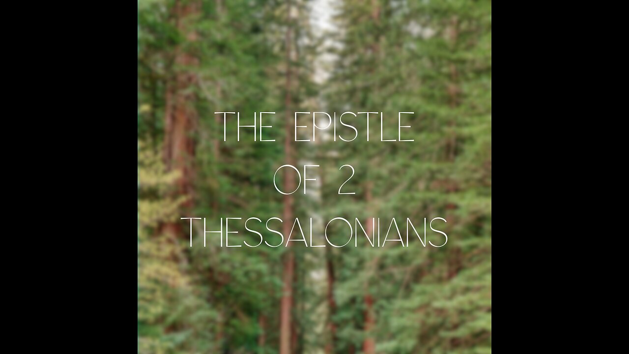 KJV Bible: 2 Thessalonians 1-3