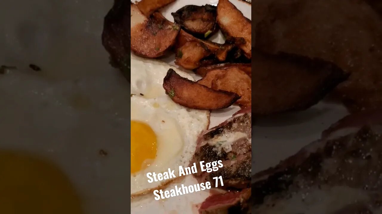 Disney's Steakhouse 71 Is A Good Way To Start Your Disney Day.