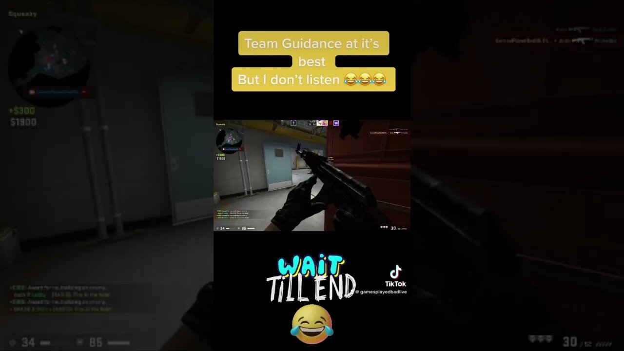 CS:GO Team instructions 😂😂😂
