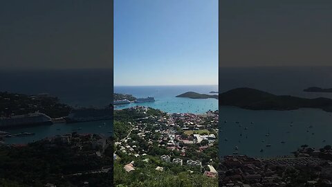 Awesome View From Charlotte Amalie Overlook! - Part 3