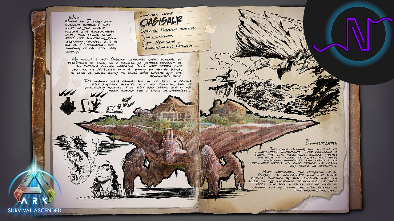 The Oasisaur Dossier! - ARK: Survival Ascended