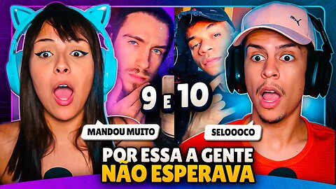 2 EM 1: MASHUP GEEK 9 e 10 Dreicon ft. Akashi Cruz | [React em Casal] 🔥