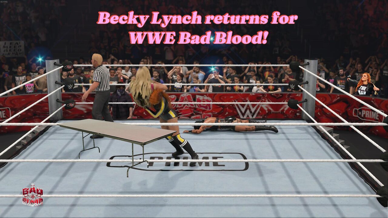 WWE Bad Blood Becky Lynch returns for Liv Morgan.