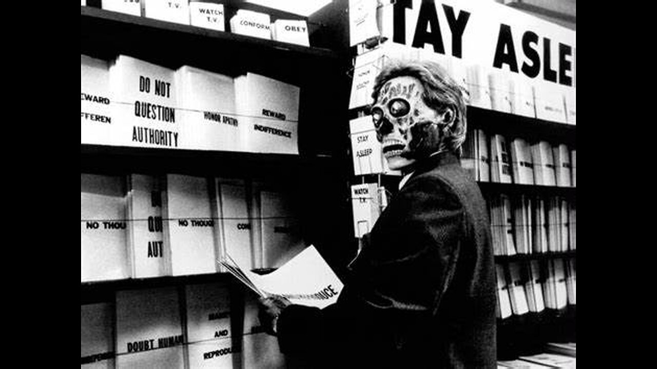 They Live, Augmented Zombie Apocalypse