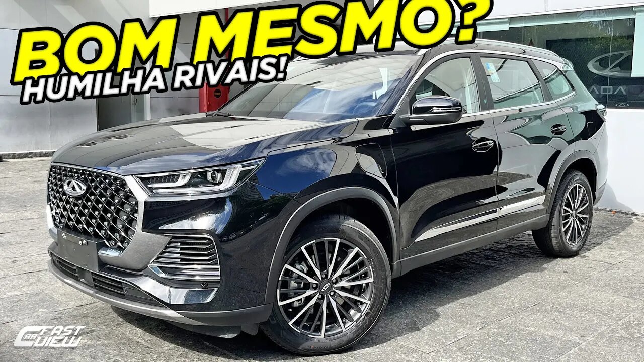 NOVO CAOA CHERY TIGGO 8 PRO HÍBRIDO 2023 HUMILHA CONCORRENTES COM + ITENS, LUXO E MELHOR CONSUMO!