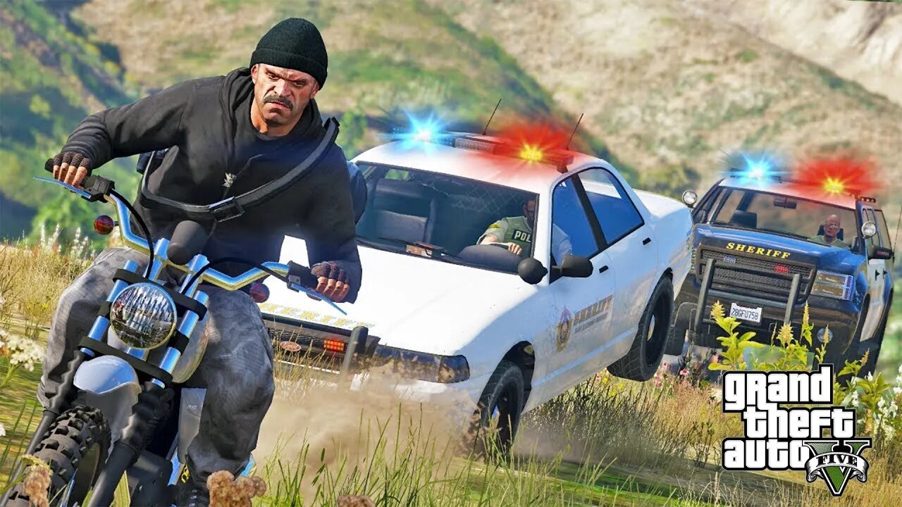 HOW TO LOSE COPES IN GTA 5