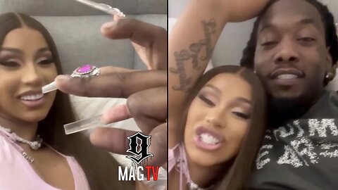 Offset Teaches Wife Cardi B How To Bang "GD" During Super Bowl Weekend! 😳