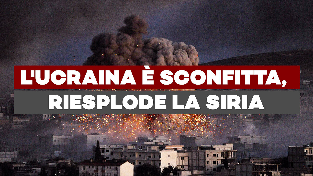 L'UCRAINA è SCONFITTA, RIESPLODE la SIRIA - ft. Alberto Fazolo