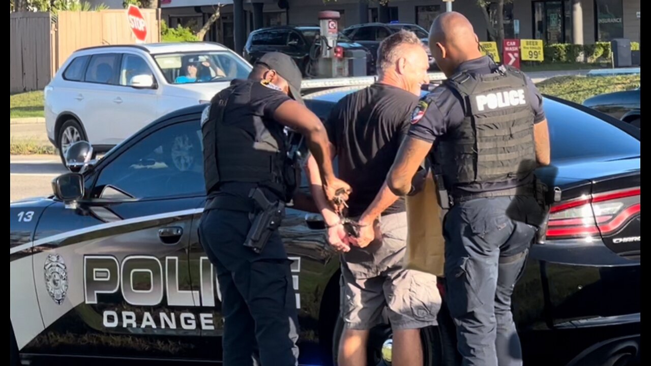 Violent Kamala Harris supporter gets arrested in Orange City Florida