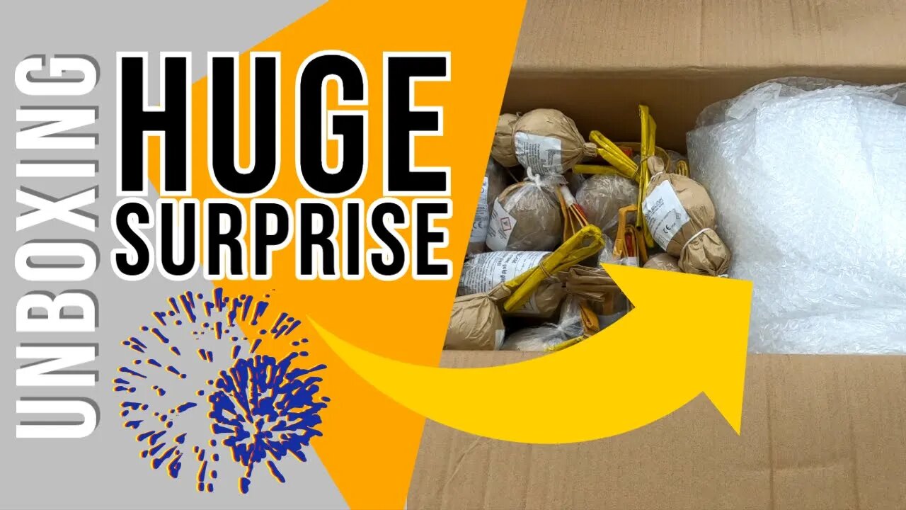 HUGE SURPRISE | Fireworks Unboxing Session #1