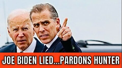 JOE BIDEN JUST PARDONED HUNTER after Repeatedly saying he wouldn’t! 🙀