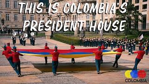 This is Colombia's President House - Touring Casa de Nariño in Bogotá & Change of Guards