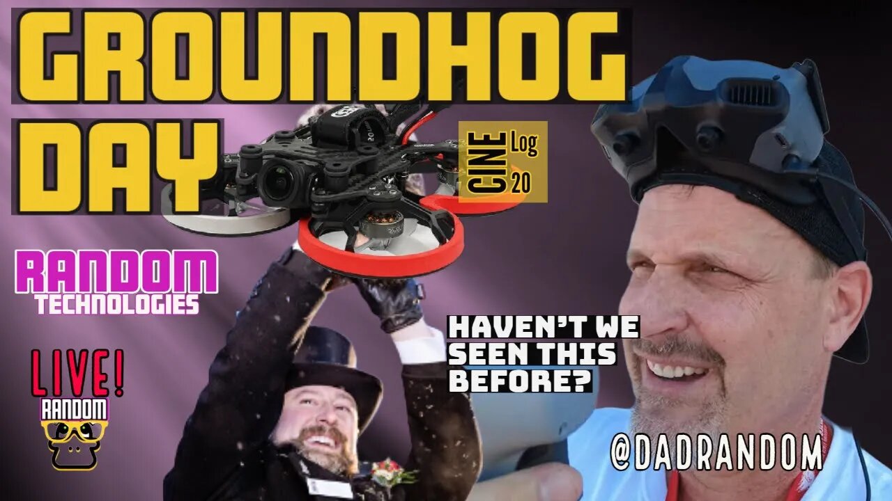 GROUNDHOG DAY - LIVESTREAM WITH DAD RANDOM