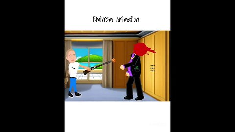 Eminem Taking Out The Rats | Animation | [A.I] #shorts #eminem