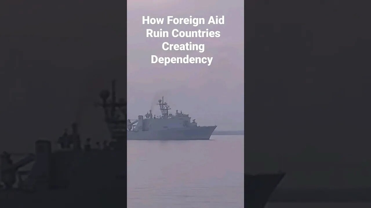 How Foreign Aid Creates Dependency and Ruin Countries. Haiti.