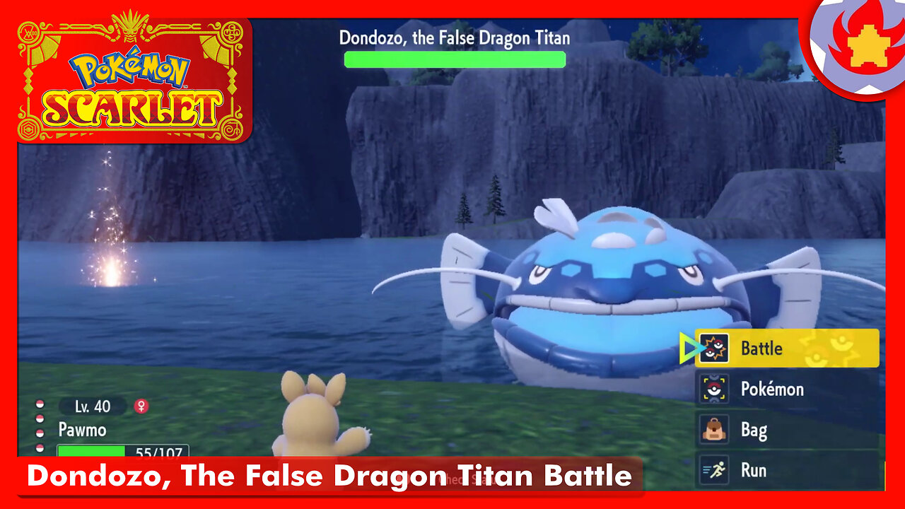 Dondozo, The False Dragon Titan Battle | Pokemon Scarlet