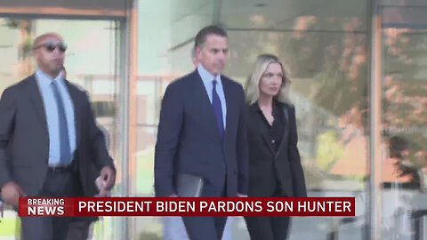 Biden pardons his son Hunter despite previous pledges not to